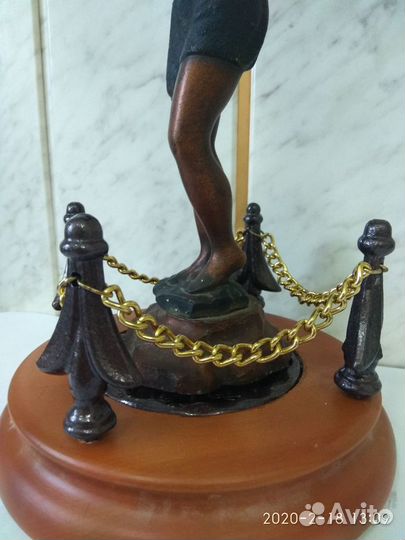 Редкая статуэтка, подсвечник 