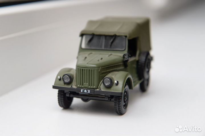 Модель газ-69 1:43, DeAgostini