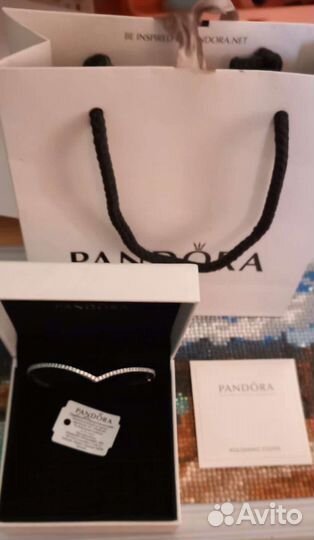 Pandora браслет жесткий