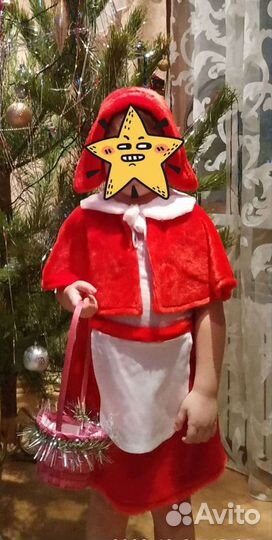 Карнавальный костюм Красной Шапочки