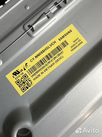 Подсветка в сборе CY-NN055hglvch