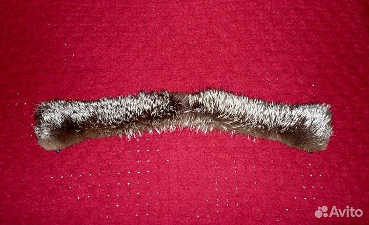 Натуральный мех опушка для капюшона