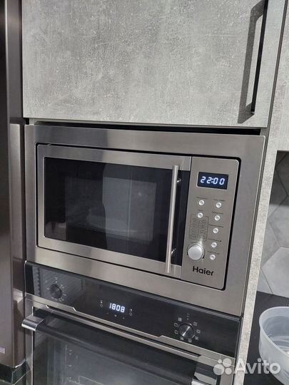 Встраиваемая микроволновая печь haier