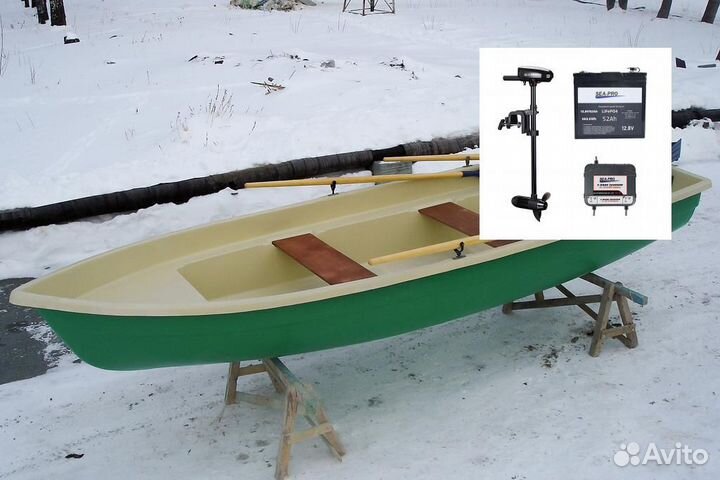 Лодка с электромотором Тортилла-5 Sea-Pro T24/60