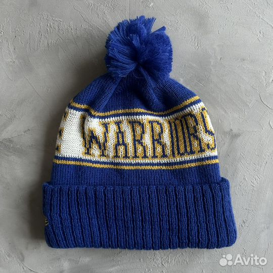 Шапка зимняя Golden State Warriors NBA