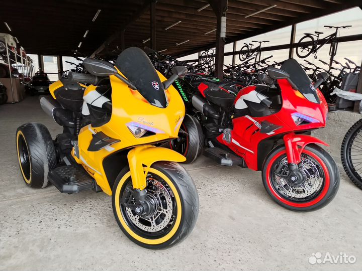 Электро мотоцикл детский