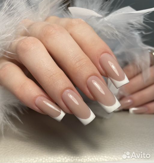 Маникюр и педикюр с покрытием гель лак
