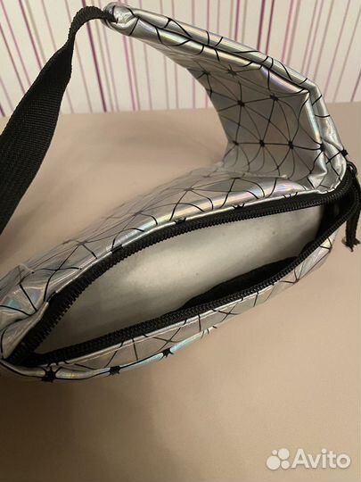Сумка поясная голографическая