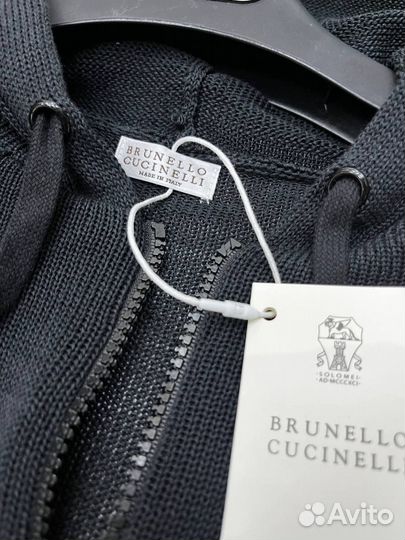 Кофта на молнии Brunello Cucinelli премиум