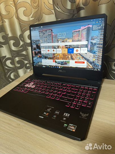 Игровой нотбук Asus Tuf Gaming, GTX 1650