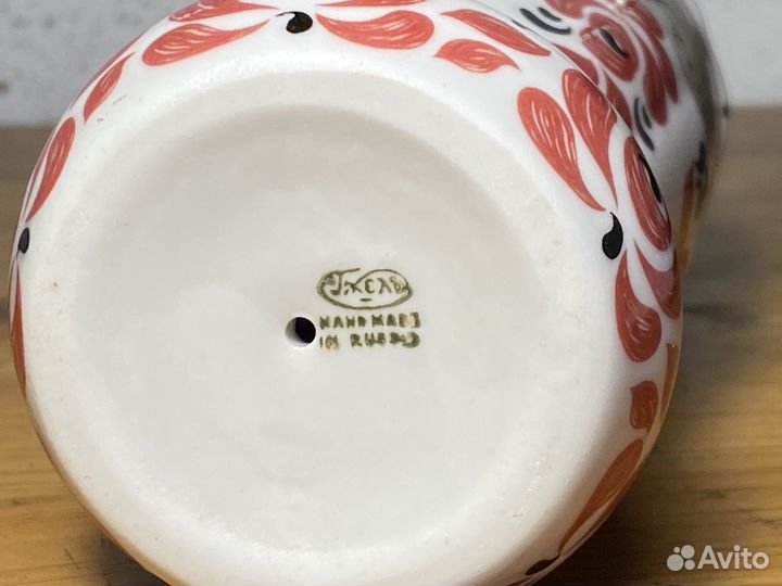 Фарфоровая бутылка Coca-Cola