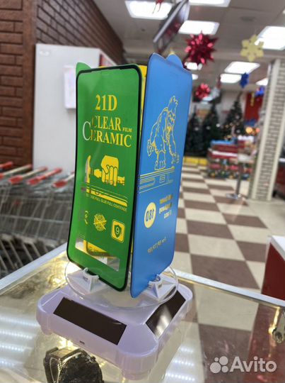 Стекло защитное на все модели