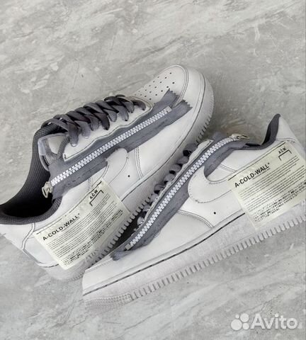 Nike air force 1 a cold wall acronym shroud zip купить в