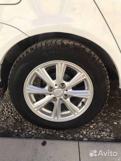 Литые диски r14 на ваз с зимней резиной