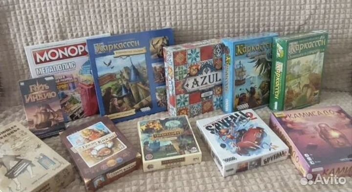 Новые настольные игры. В пленке