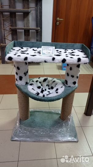 Домик для кошки с когтеточкой