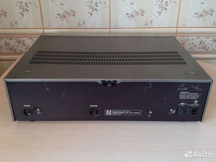 Кассетная дека Радиотехника мп-7210