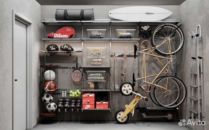 Стеллажи в кладовку/Проектирование/Монтаж