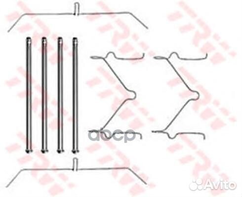 PFK290 451129000 ремкт торм.колодок пер. Toyo