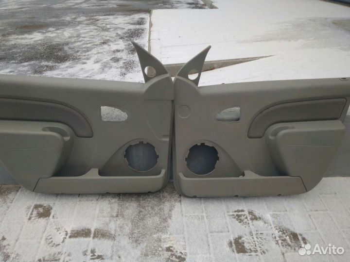 Дверные карты renault logan 1. Левая передняя