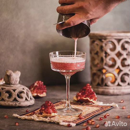 Шампанское-блюдце «Элизия» 4 шт Коробка