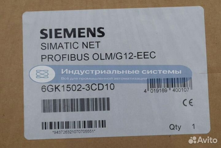 Оптоволоконный модуль Siemens 6GK1502-3CD10