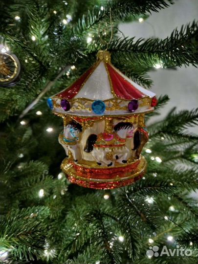 Карусель елочная игрушка
