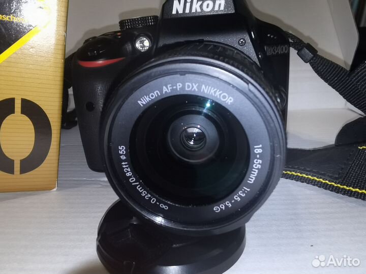 Зеркальный фотоаппарат nikon d3400