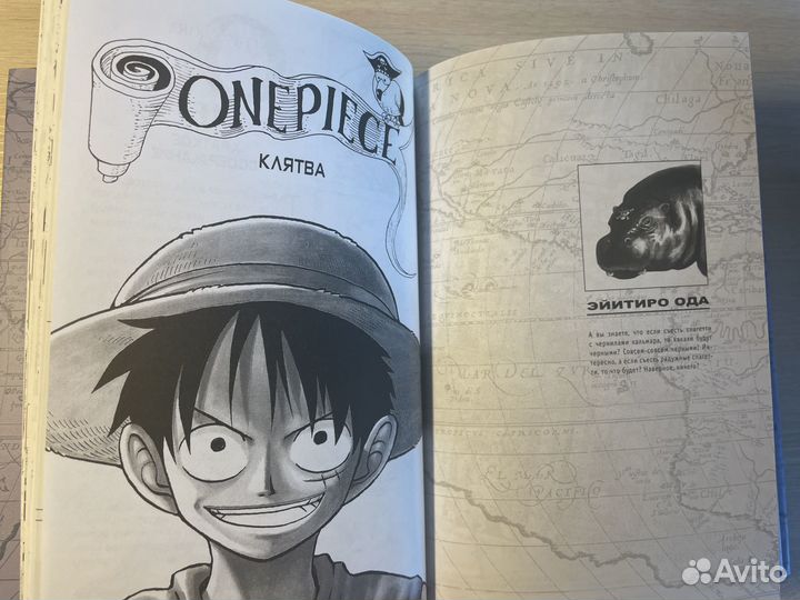 One piece манга 1,2 том