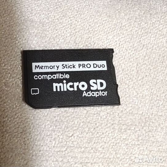 Адаптер micro SD на sony memory stick pro duo