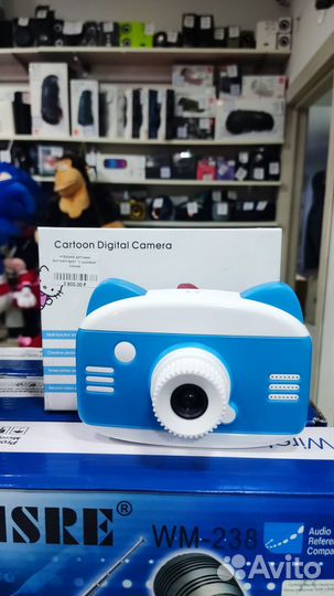 Детский фотоаппарат с ушками