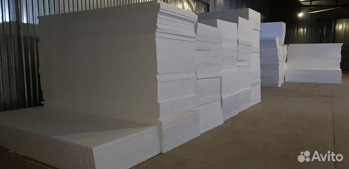 Пенопласт Фасадный ппс 16 Ф 100 мм В