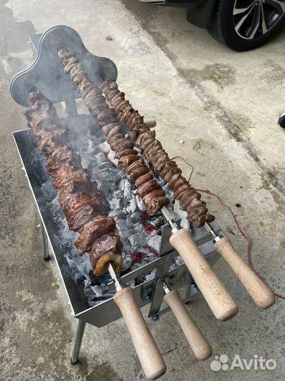 Мангал барбекю автоматический