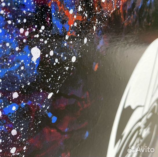 Картина акрилом на холсте