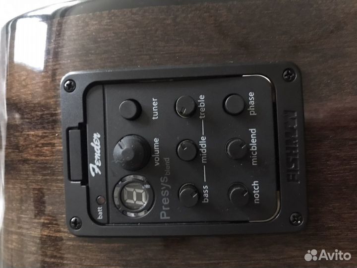 Электро-Акустическая гитара fender CD-60