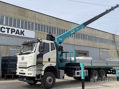 Аренда и услуги манипулятора-вездехода, стрела 7 т, 19 м, борт 20 т, 7 м