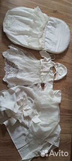 Конверт и платье на выписку