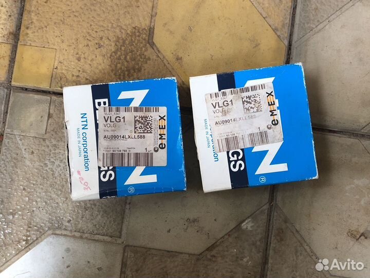 Два Подшипника ступицы на Lancer