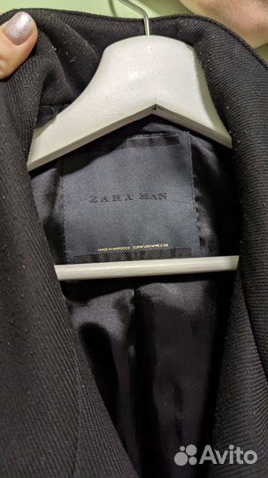 Пальто мужское zara