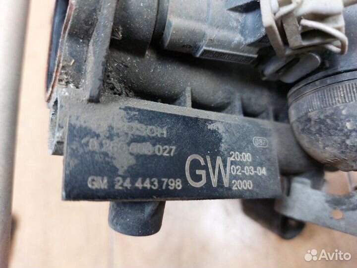 Коллектор впускной Opel Corsa C Z12XE 2002