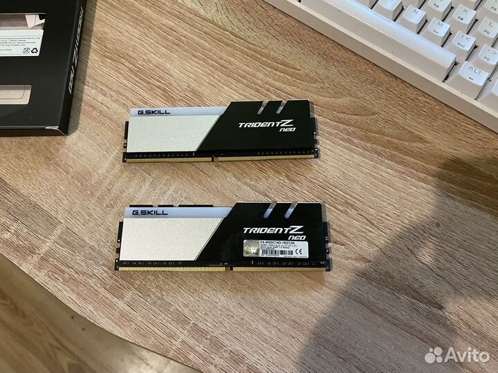 Оперативная память G.skill 16gb cl14 4000 ddr4