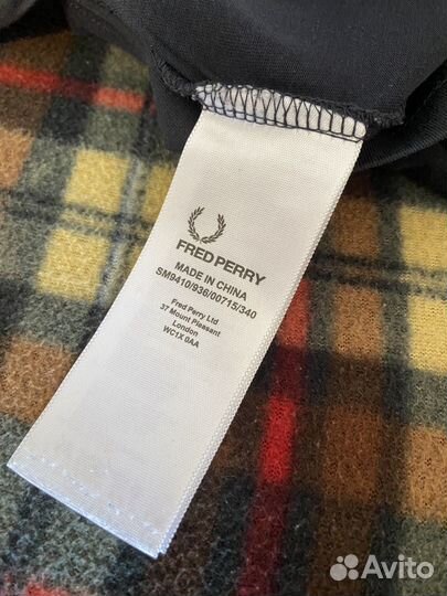 Лонгслив fred perry