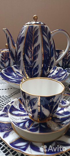 Новый кофейный сервиз лфз Внегр 