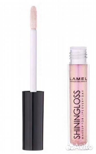 Блеск Lamel Shining Gloss, 401 сияющий лед