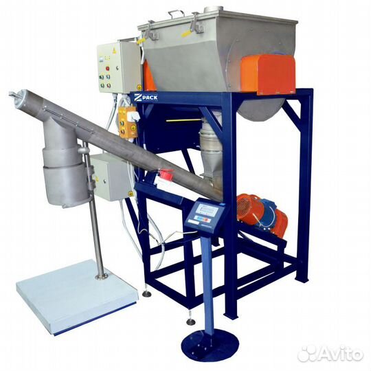 Смеситель ленточно-шнековый SMS