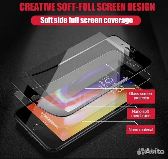 Стёкла на iPhone 7/8 plus