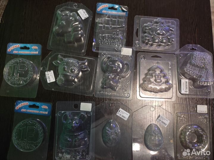 Формы для мыла. Б/у