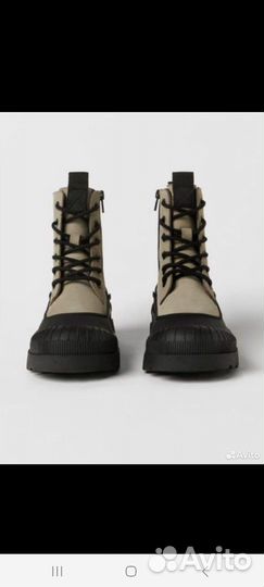Zara. Ботинки для мальчика/девочки.36.Новые