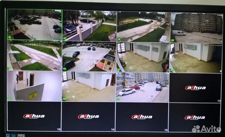 Комплект камер видеонаблюдения