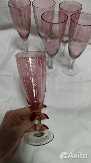Бокалы для шампанского СССР